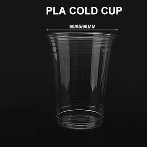 PLA cold cup & lid PLA cold cup & lid